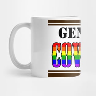 Gender: COWBOY - Rainbow Mug